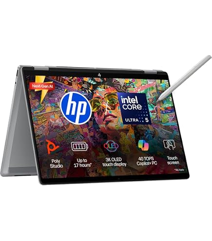 Premium HP Spectre x360 Convertible 2-in-1 Business Laptop, 15.6